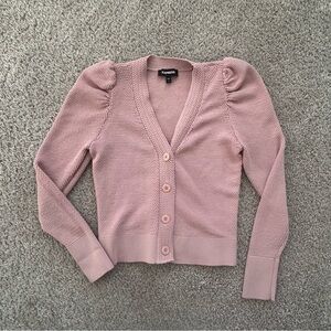 Express Dusty Pink Women's Cardigan